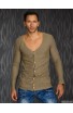 Bluza Decoltata cu Aspect Degradat