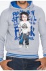 Hanorac baby boys gray