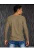 Bluza Decoltata cu Aspect Degradat
