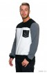 Bluza de Trening Barbati cu Elemente de Contrast si Buzunar Decorativ