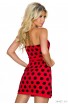 Rochita Babydoll cu Imprimeu Polka Dots
