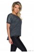 Tricou Oversized cu Nituri Metalice
