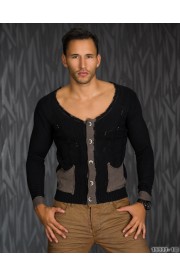 Bluza Two-Tone cu Aspect Degradat