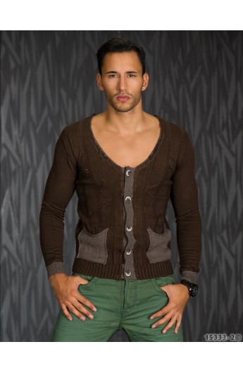 Bluza Two-Tone cu Aspect Degradat