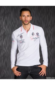 Bluza Polo cu Logo Print
