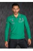 Bluza Polo cu Logo Print