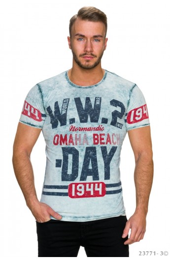 Tricou Retro Acid Wash