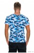 Tricou Casual cu Imprimeu Camuflaj