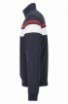 Nylon 3-Tone Jacket bleumarin-alb-rosu XL