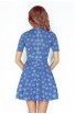 Rochie stil camasa , cu maneci scurte