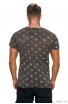 Tricou Imprimat cu Decolteu in V