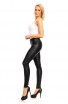 Pantaloni Slim Fit Pana la Glezna si cu Talie Inalta