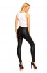Pantaloni Slim Fit Pana la Glezna si cu Talie Inalta