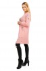 Cardigan Midi cu Taieturi Decorative