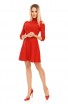 Rochie Mini BabyDoll cu Maneci Trei Sferturi