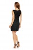 Rochie neagra scurta fara maneci