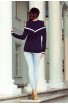 Bluza dama confortabila cu umeii decupati
