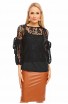 Bluza dama cu maneci lungi din dantela