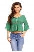 Bluza dama cu insertii brodate