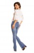 Bluza dama cu insertii brodate