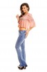 Bluza dama cu insertii brodate