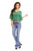 Bluza dama cu insertii brodate